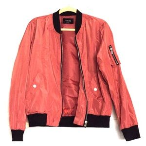 Rust colored bomber